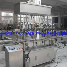 İlaç Endüstrisi için 220V 50Hz Otomatik Yağ Sıvı Şişe Dolum Makinesi