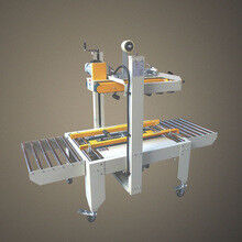 İyi fiyat Yarı otomatik karton kapama / Yapışkan Bant Karton Kapama Makinesi çevrimiçi