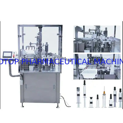 İyi fiyat Güvenilir Sıvı Şırınga Doldurma Makinesi 0.75Mpa 0.5-80ml için ≤±1-2% Doldurma Doğruluğu ile çevrimiçi