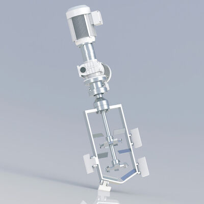 İyi fiyat Yüksek Kesme Düşük Hızlı Modeller 316L Paslanmaz Çelik Mekanik Karıştırıcı FDA GMP Uyumlu Tasarımda Kozmetik Emülsifikasyon için çevrimiçi