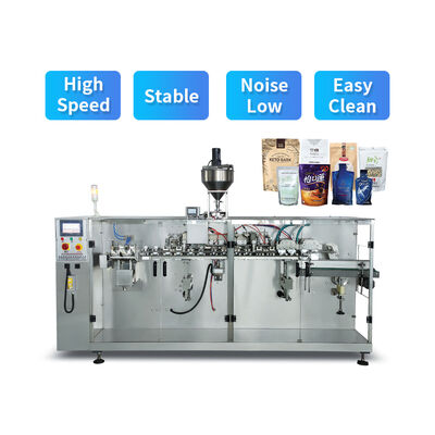 İyi fiyat Fully Automatic High Speed Three Servo Food Beverage Chemical Pouch Filling Horizontal multifunctional packaging machine çevrimiçi