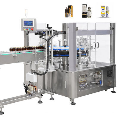 İyi fiyat Liquid Foundation & Lotion Cartoning Machine Fully Automatic Box Carton Packing Machine with Instruction Manual Putting çevrimiçi