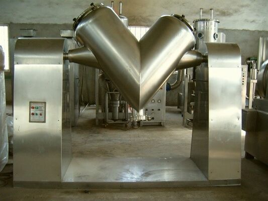 İyi fiyat Benzersiz V Tipi Granül Ham / Kuru Toz Karıştırma Makinesi / Ekipmanı çevrimiçi