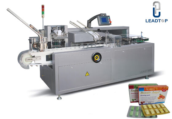 İyi fiyat Sakız Paketleme Otomatik Kartonlama Makinesi Dakikada 50 - 100 Karton çevrimiçi