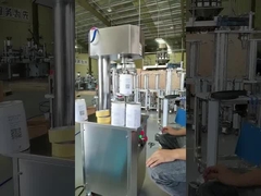 Otomatik Zemin Tipi Metal PET Plastik Kutu Kapama Makinesi Gıda Teneke Kutu Seamer