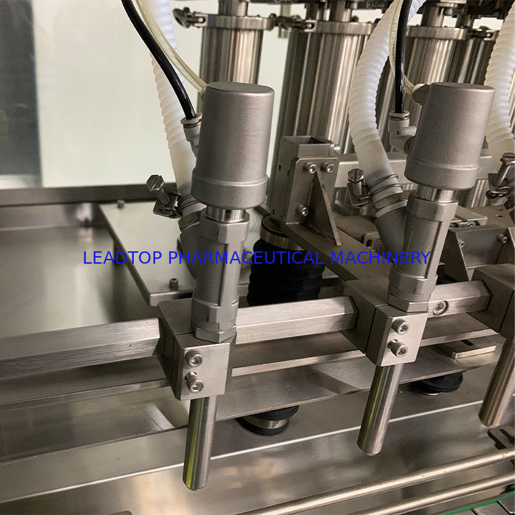 CE/GMP/SGS/BV Sertifikalı 50-5000ml Kapasiteli 16 nozellik döner sıvı şişe dolgucu
