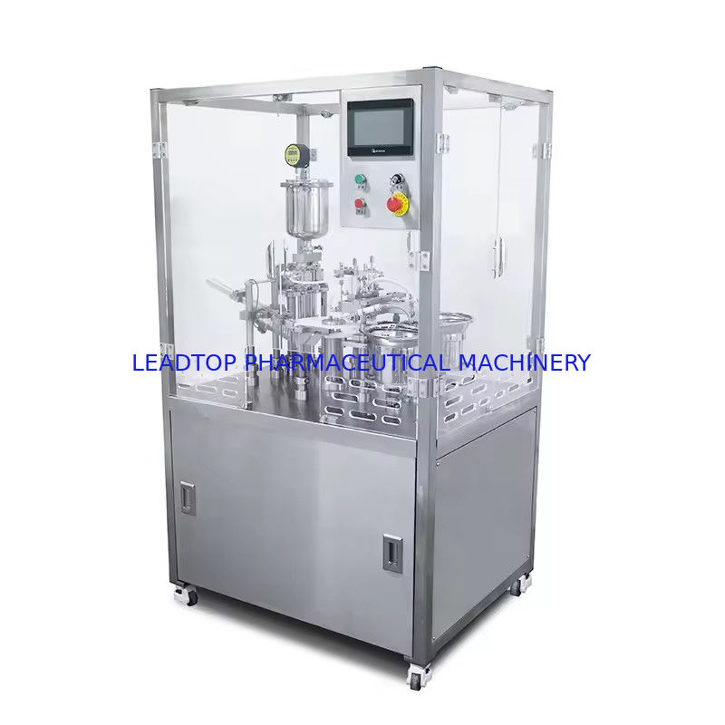 5.5KW Güç Tüketimi Sıvı Şırınga Doldurma Makinesi Endüstriyel için 0.55-0.75Mpa Sıkıştırılmış Hava