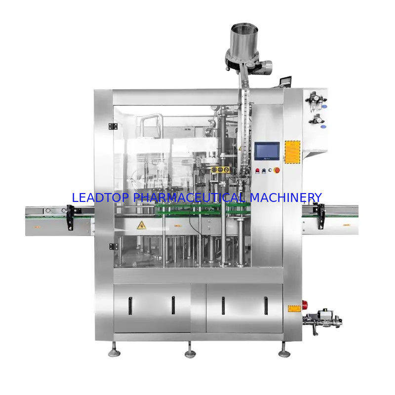16 nozzle CE 50-5000ml doldurma kapasitesi için döner sıvı şişe doldurma makinesi