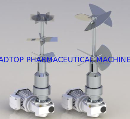 Sanitar Alt Magnetik Karıştırıcı Gıda/Eczacılık/Kimyasal 316L Paslanmaz FDA GMP Temassız Sızdırma Düşük Bakım