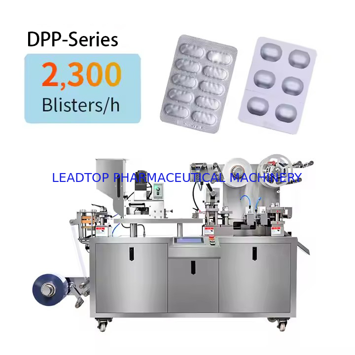 0.5-5ml Blister Paketleme Makinesi 75dBA Gürültü Seviyesi ve 0.6MPa Hava Basıncı