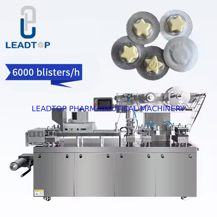 PLC 2 kaynak başlı kabarcık ambalaj makinesi 30-60pcs/min