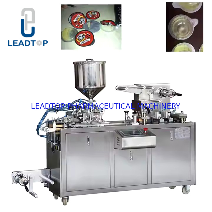 PLC ve Döner Çalışma Masası ile 25 mm Blister Paketleme Makinesi