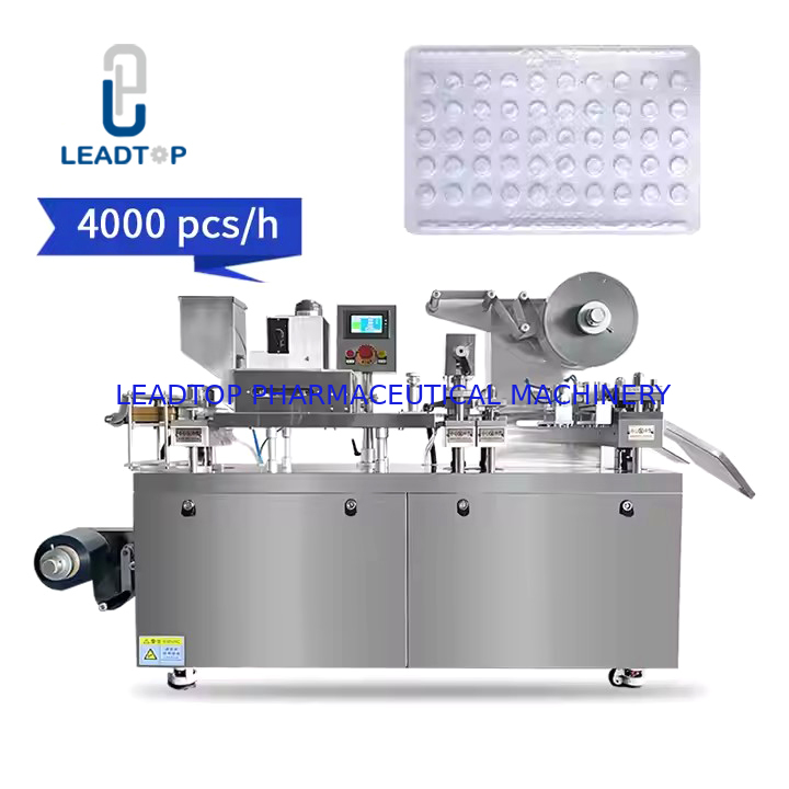 1.5KW Sıvı veya Macun İçin Yüksek Hızlı Blister Paketleme Makinesi 30-60 adet/dak