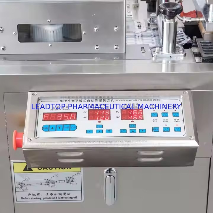 İlaçlar için Yüksek Hızlı Blister Paketleme Makinesi 30-60 adet/dak
