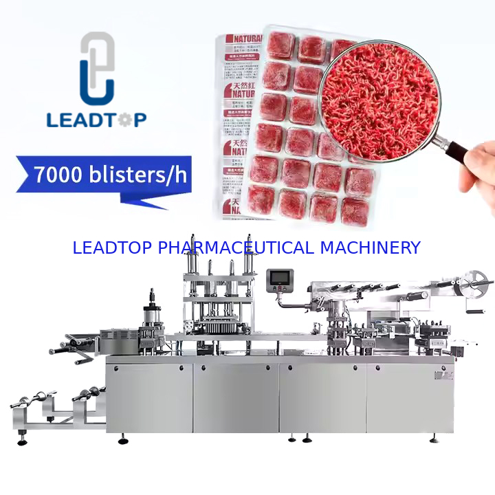 PLC Kontrollü Özelleştirilebilir Blister Paketleme Makinesi 30-60 adet/dak