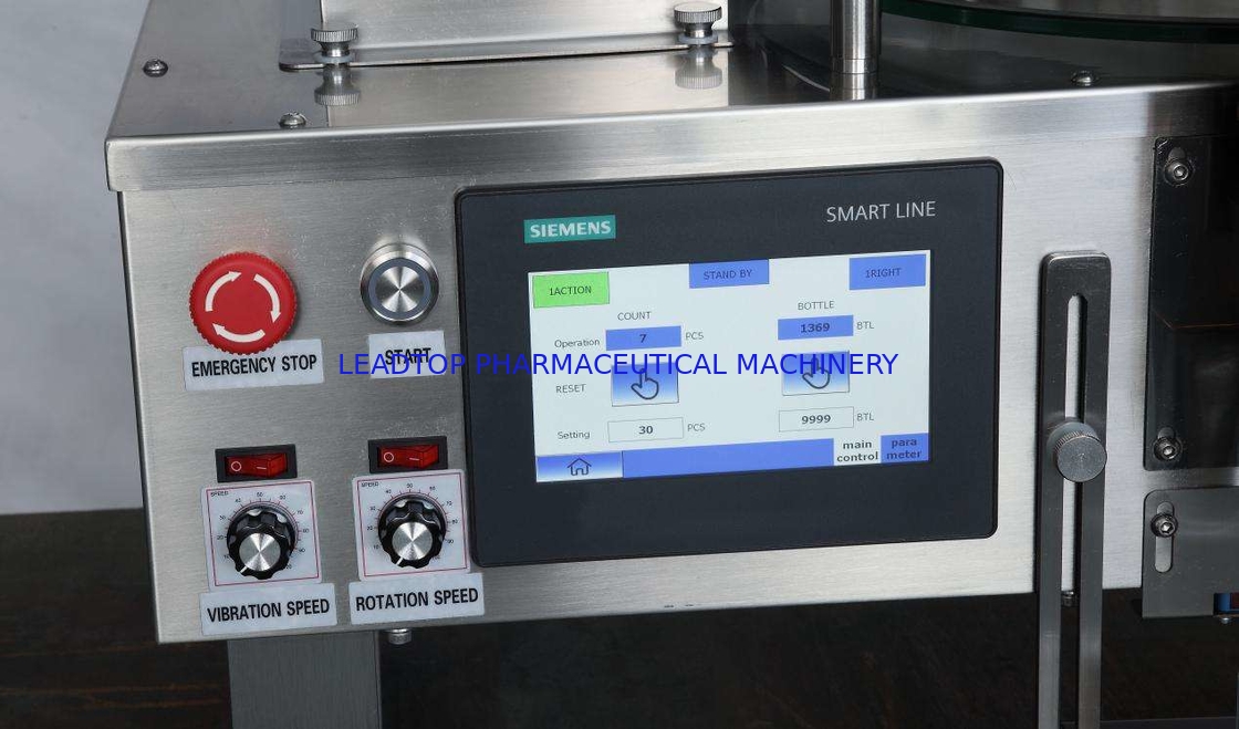 2-9999 Pcs/ şişe Doldurma aralığı Farmasötik endüstrisi için 15 kapasiteye kadar otomatik tablet kapsül sayma makinesi