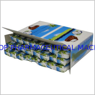 Alu PVC Blister Plaka Paketleme İçin Yüksek Hızlı Otomatik Kartonlama Makinesi