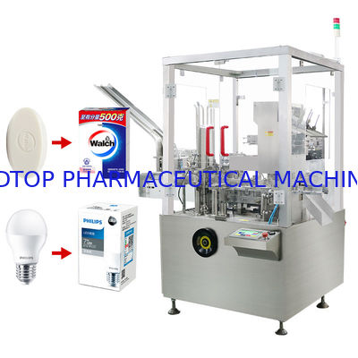 İyi fiyat Dikey Yük Otomatik Karton Kutu Paketleme Makinesi Küçük Ürün Ampul Bar Sabun çevrimiçi