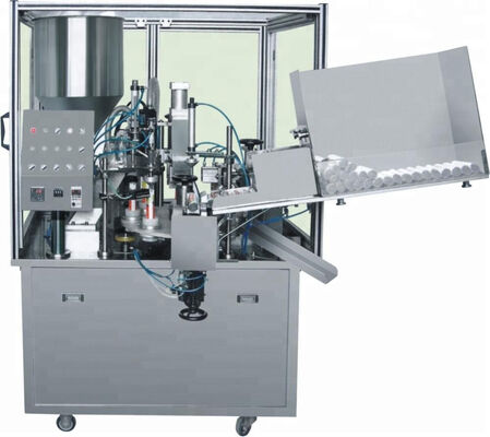 İyi fiyat Plastik Polimer Tüp Sızdırmazlık Ekipmanları Dolum Makinesi Kozmetik Siyah Mat çevrimiçi