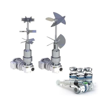 İyi fiyat Patlayıcı ortamlar için yüksek torklu manyetik karıştırıcı, Hastelloy bıçakları ve CIP hazır sağlık tasarımı ile ATEX sertifikalı çevrimiçi