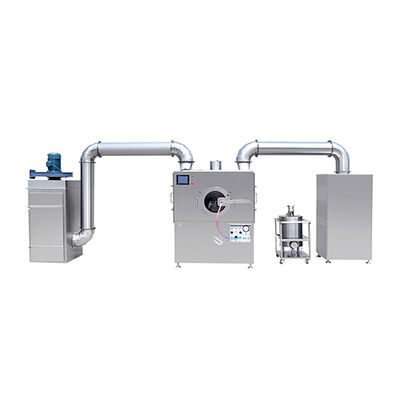 İyi fiyat Yüksek Verimli Otomatik Tablet Film Kaplama Makinesi Plc Kontrol Sistemi çevrimiçi