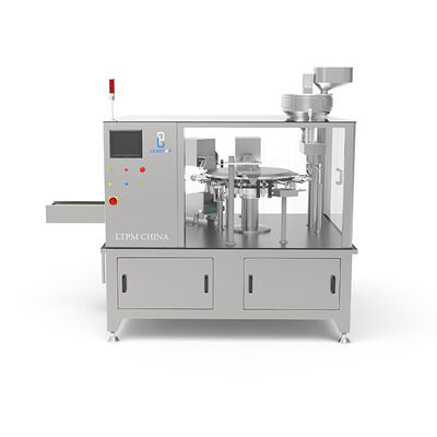 İyi fiyat Düz Kese Döner 45 Torba / Dakika Stand Up Torba Paketleme Makinası çevrimiçi