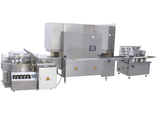 İyi fiyat Oral Sıvı Şişe Ultrasonik Yıkama ile Sıvı Şişe Dolum Makinesi Hattı çevrimiçi