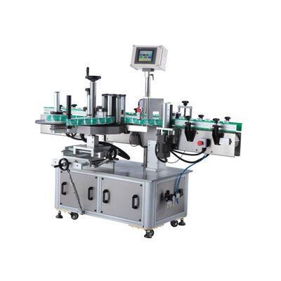 İyi fiyat Bira İçecek için 20pcs / Min Yuvarlak Şişe Etiket Yapıştırma Makinesi çevrimiçi